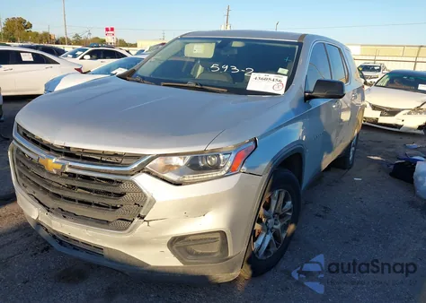 2018 Chevrolet Traverse Ls z USA, uszkodzony, nr VIN 1GNERFKW8JJ144754